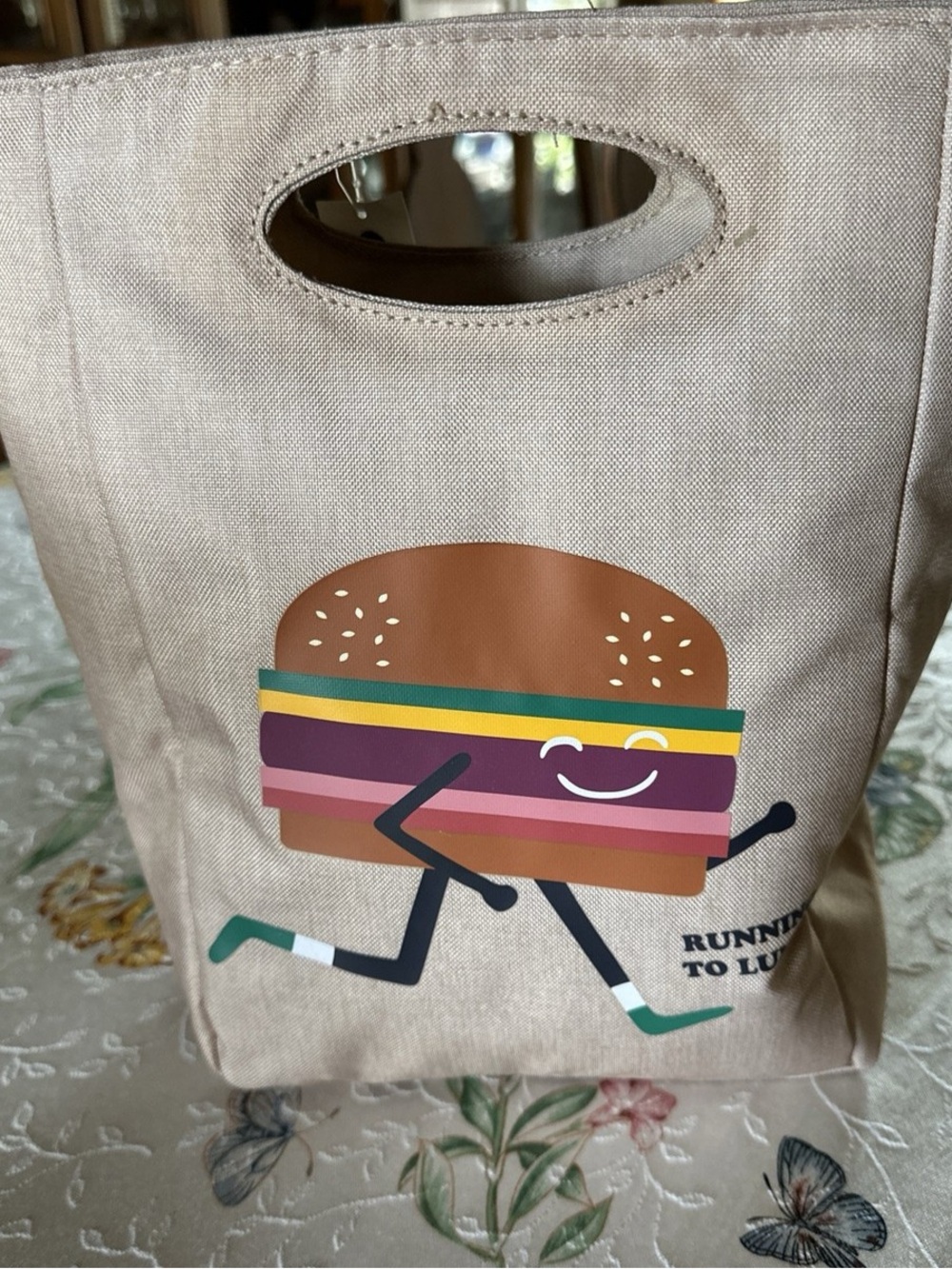 Old Navy Zipper Insulated Lunch Bag. New With Tag